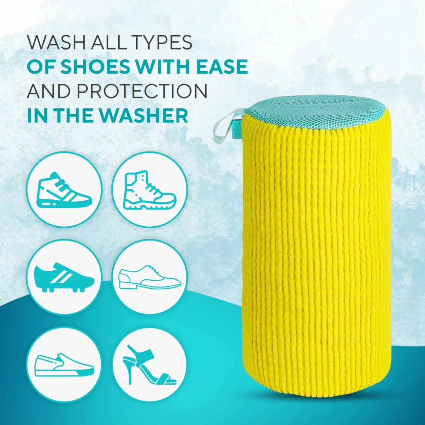 Shoe Washing Bag for Washing Machine – Durable- Quick Cleaning - photo 5