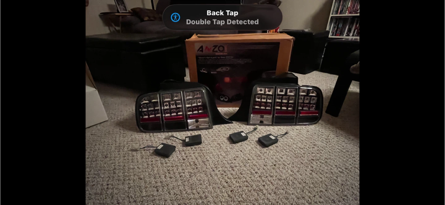 Anzo USA LED Tail Lights for Ford Mustang 05-08 Black - photo 2