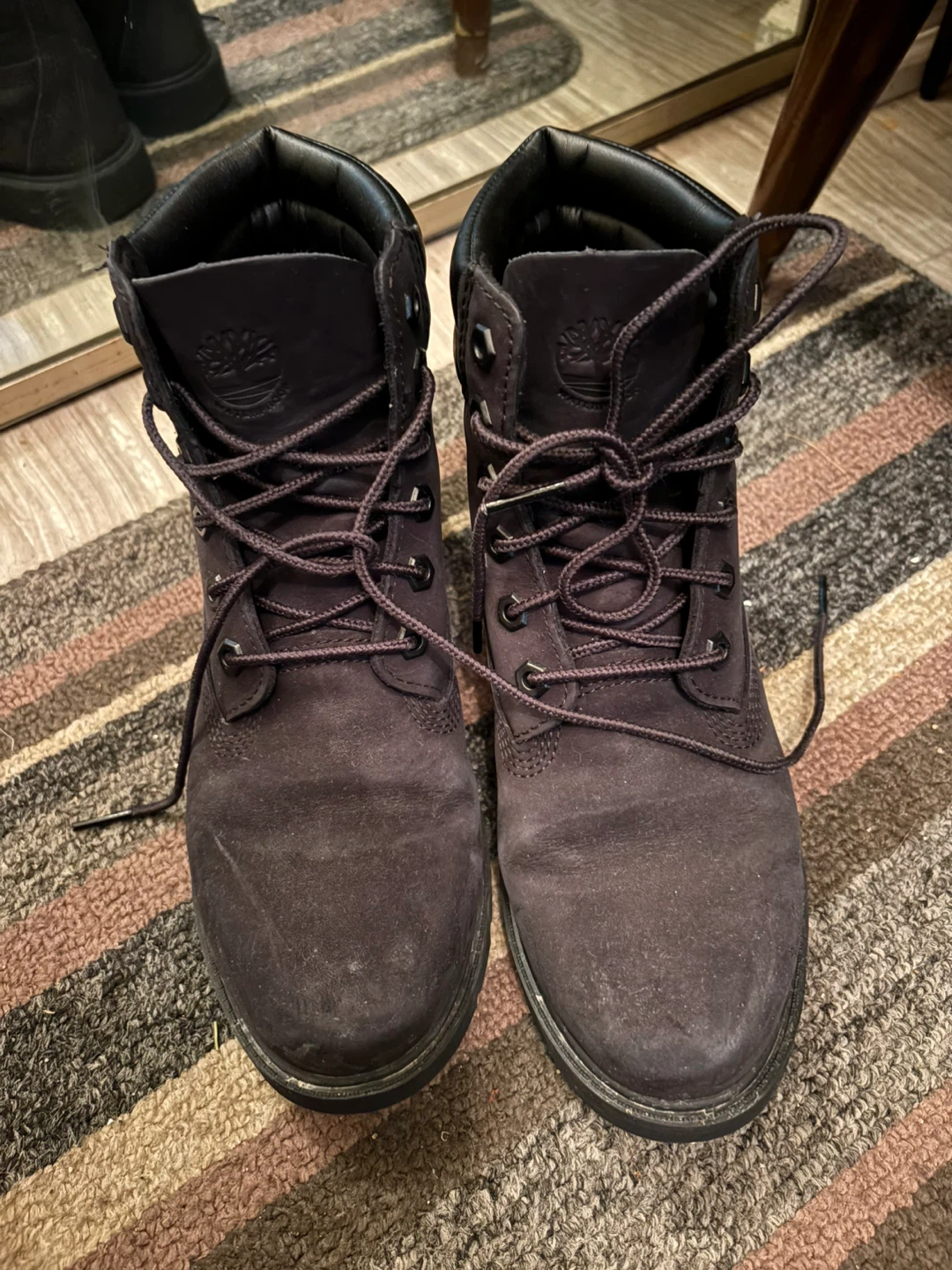 Timberland Women's Black Suede Boots