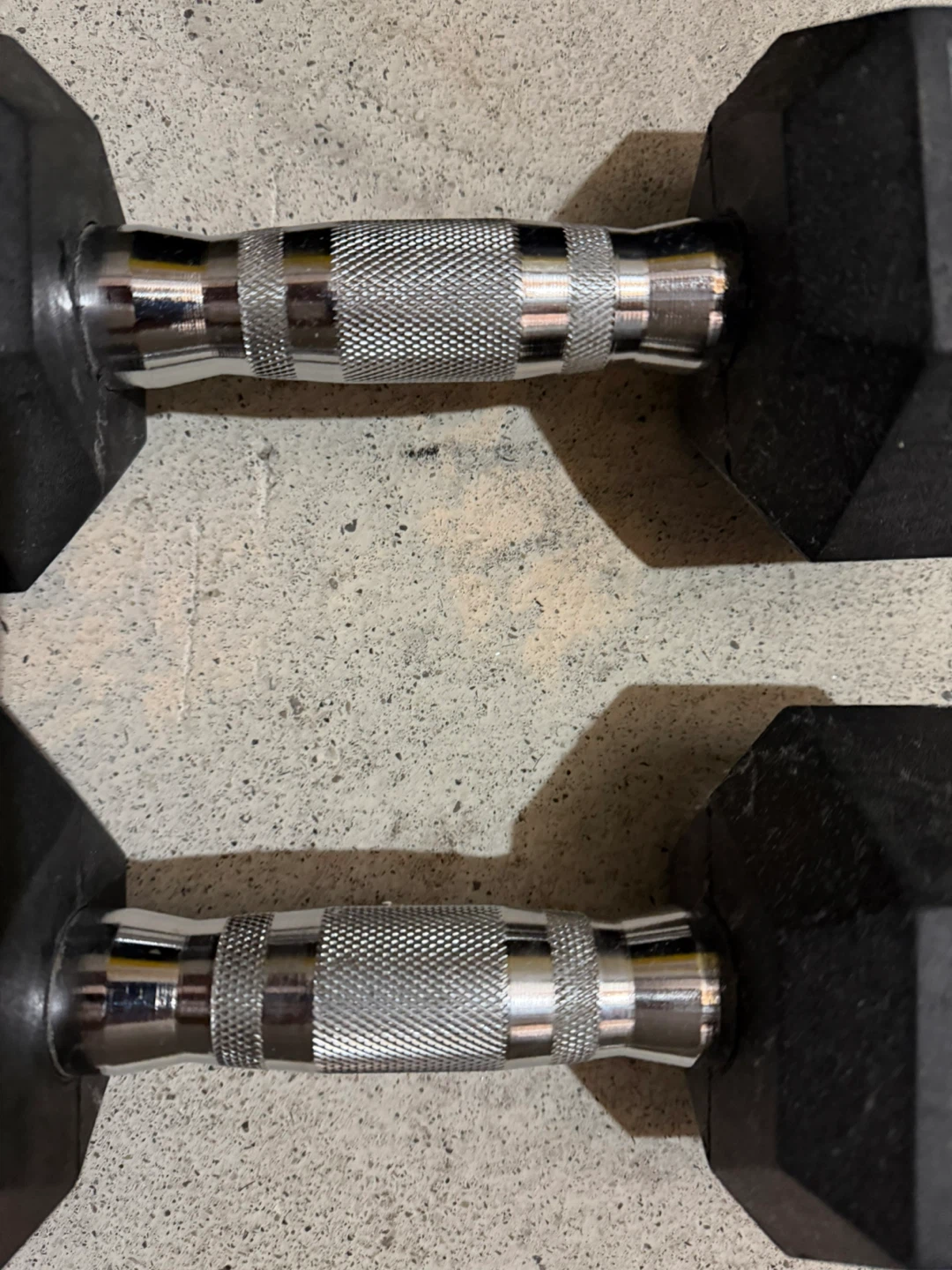 GoZone 15 lb Hex Dumbbells (Pair) - photo 2