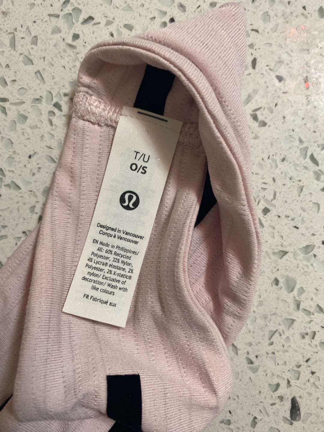 Lululemon Pink Headband T/U O/S - photo 2