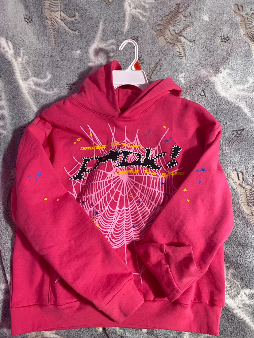 Pink Spider Hoodie