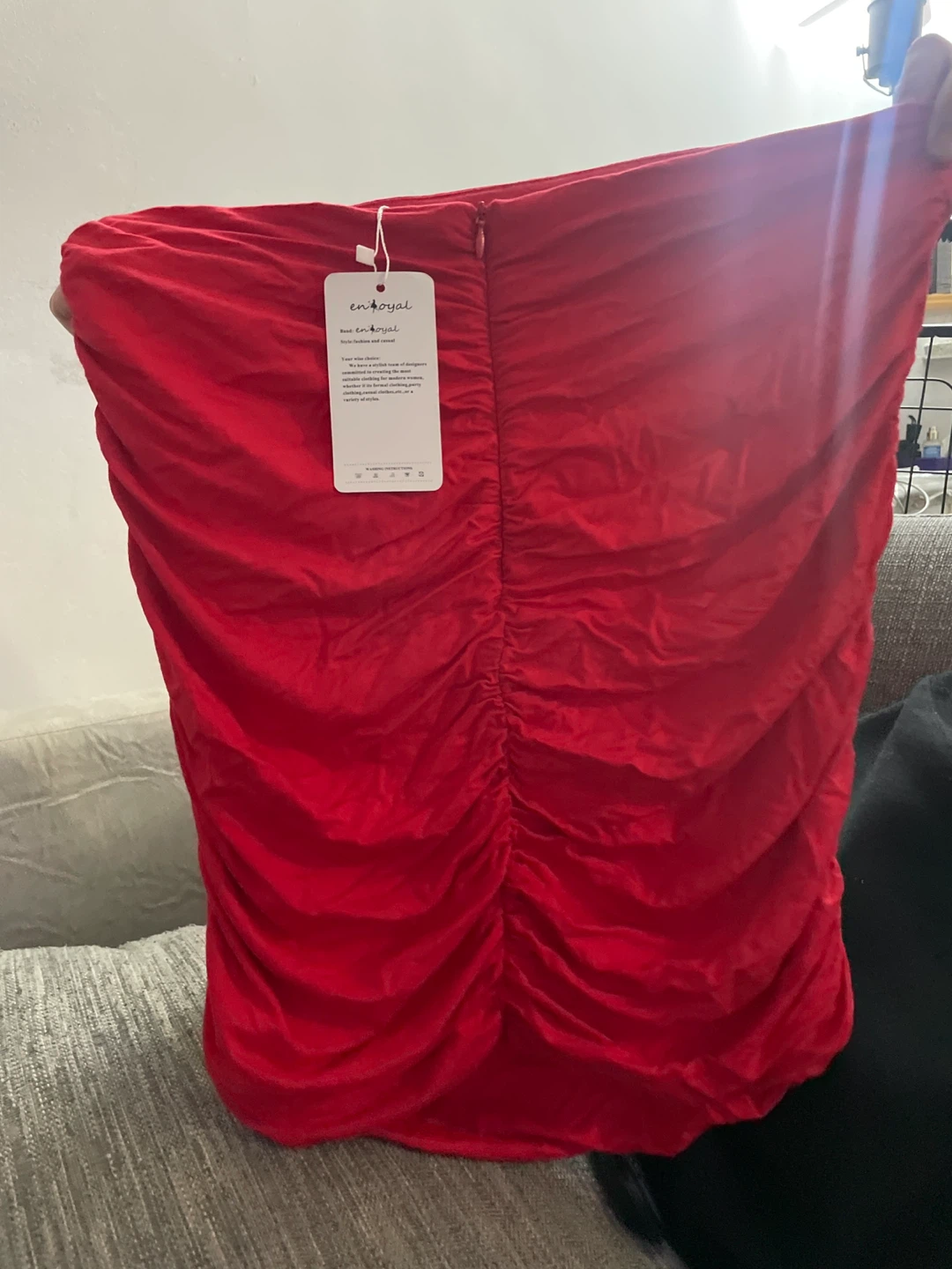 enRoyal Red Fashion and Casual Women's Top - photo 3