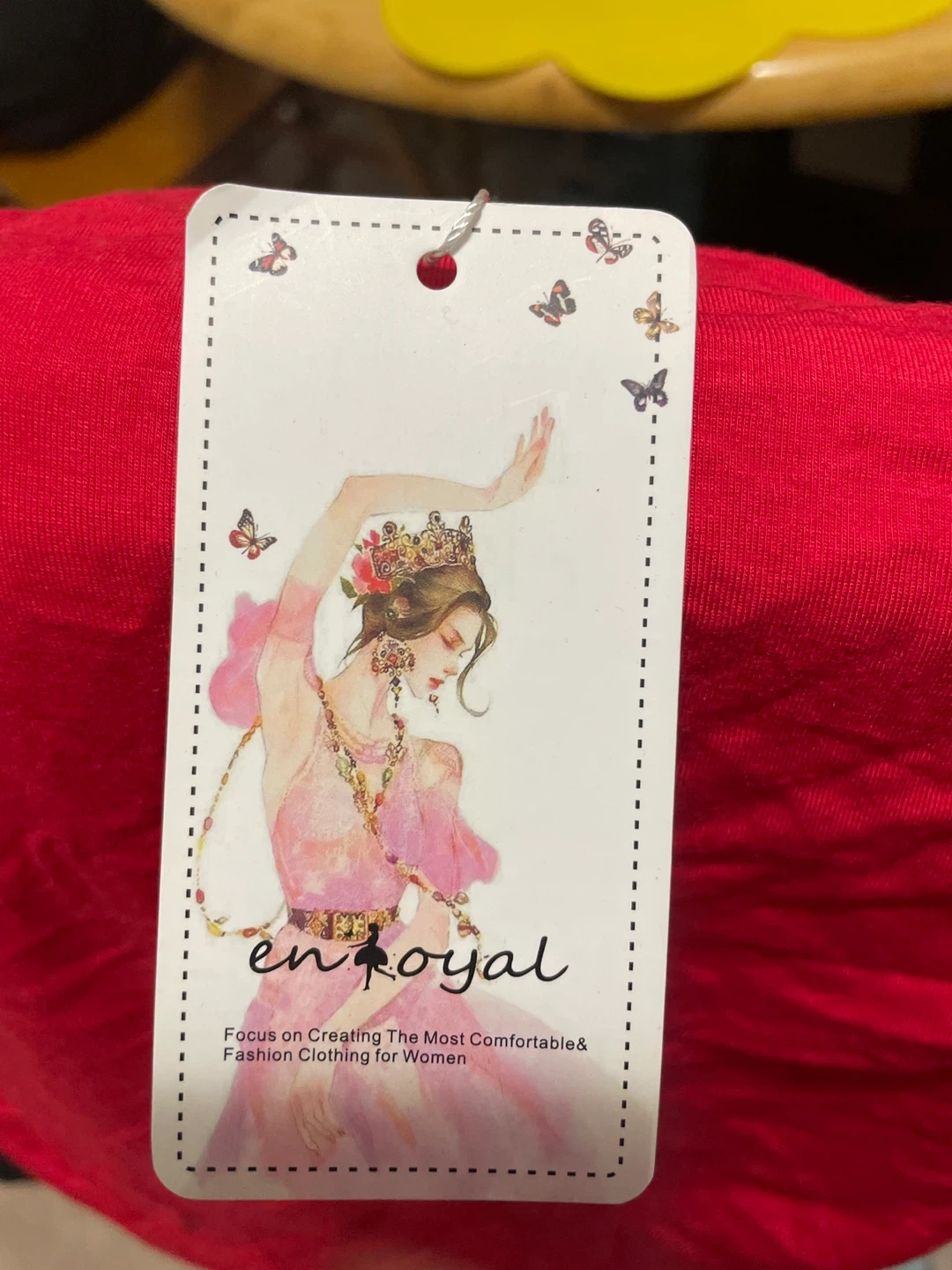 enRoyal Red Fashion and Casual Women's Top - photo 2