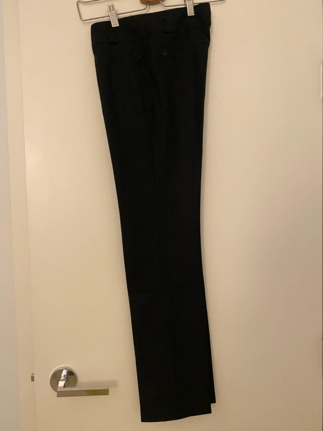 Dark Grey, with blue/black, Plaid Dress Pants - photo 2