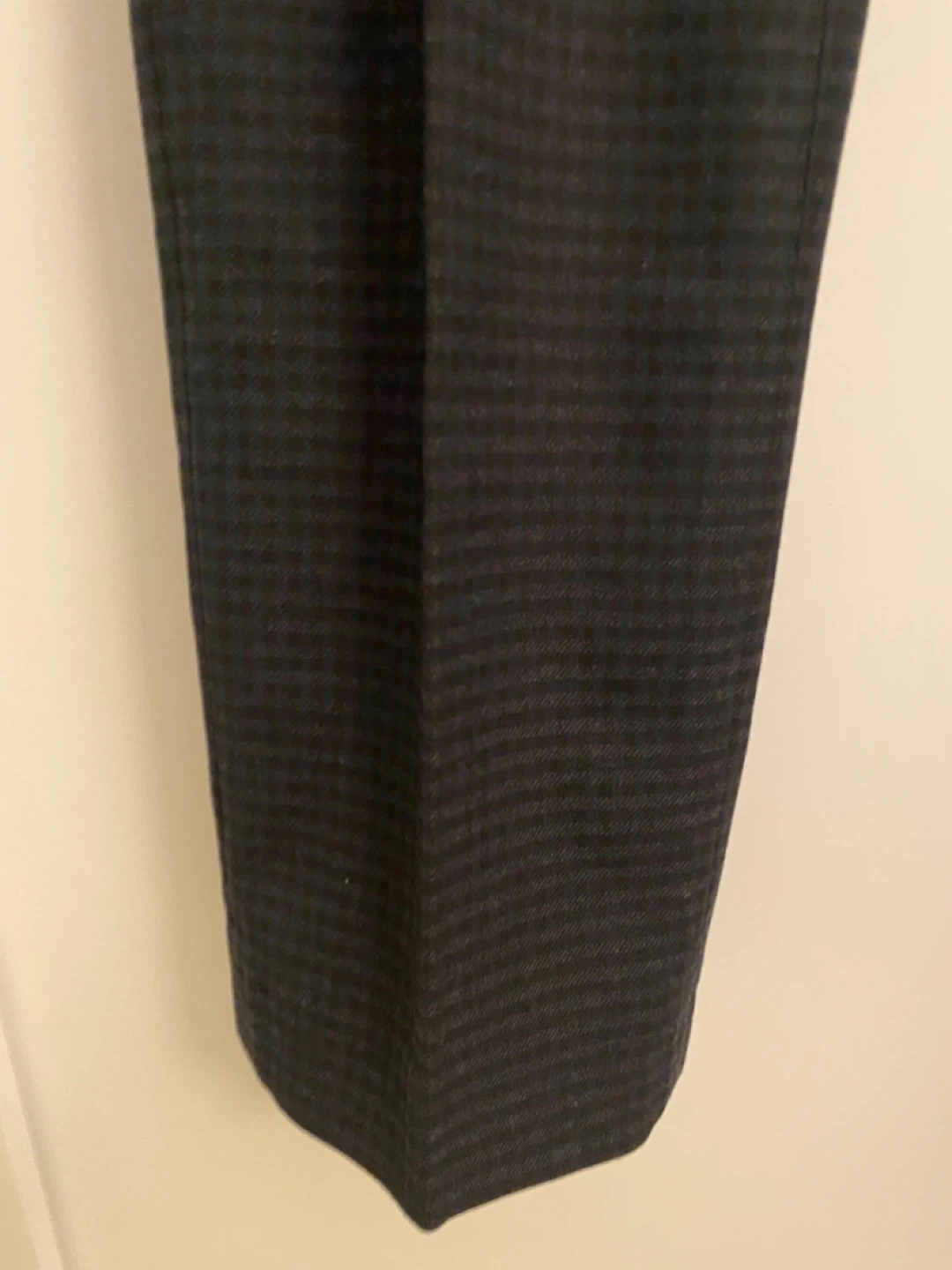 Dark Grey, with blue/black, Plaid Dress Pants - photo 4