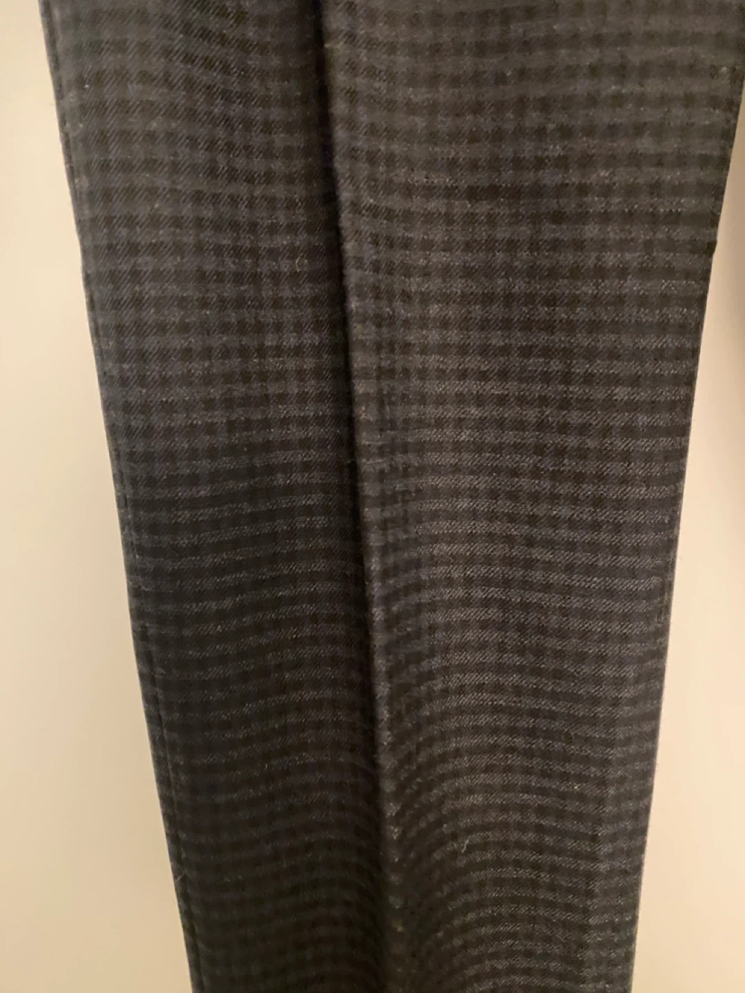 Dark Grey, with blue/black, Plaid Dress Pants - photo 5