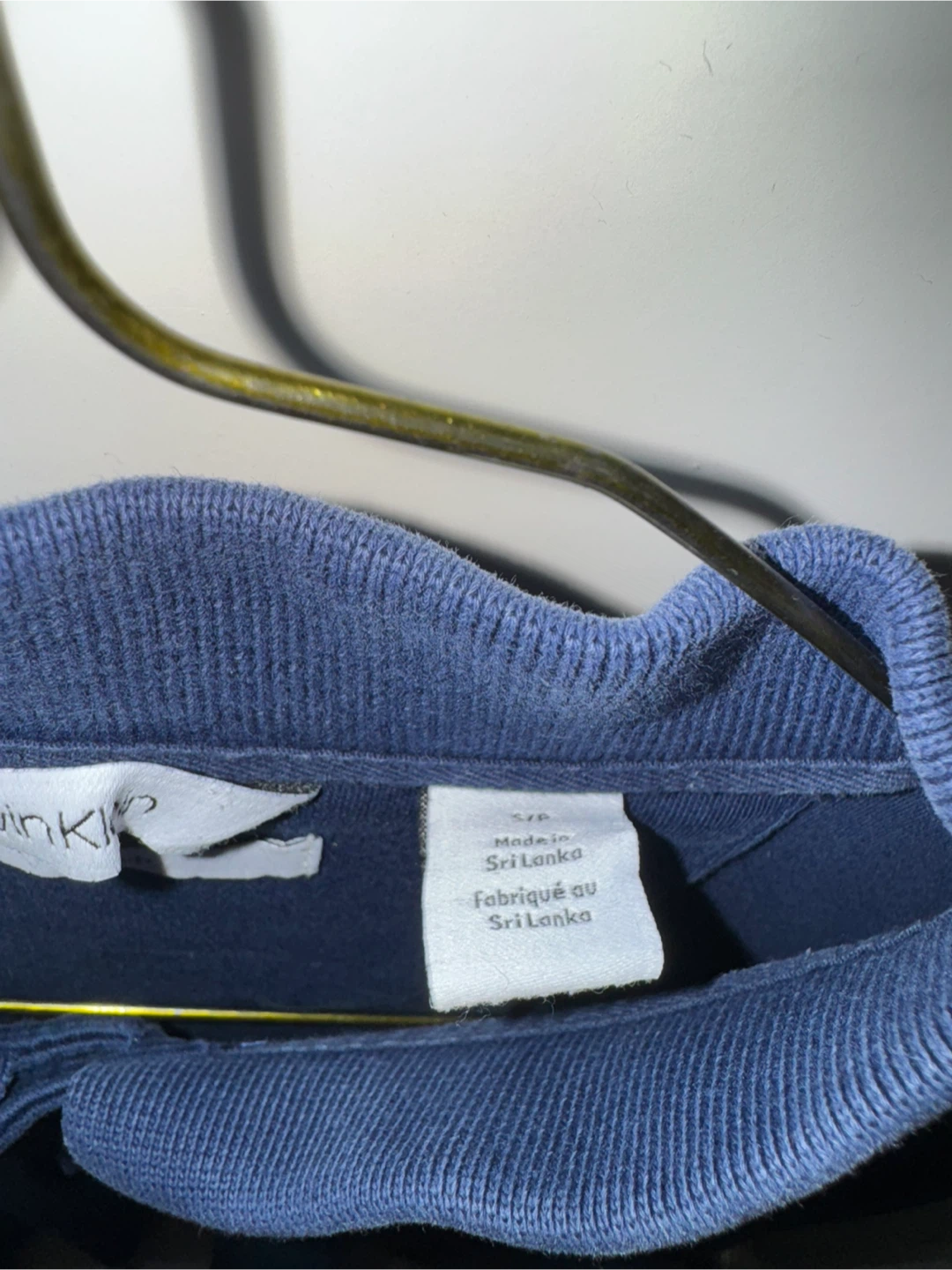 Calvin Klein Men's Navy Blue Polo Shirt - photo 4
