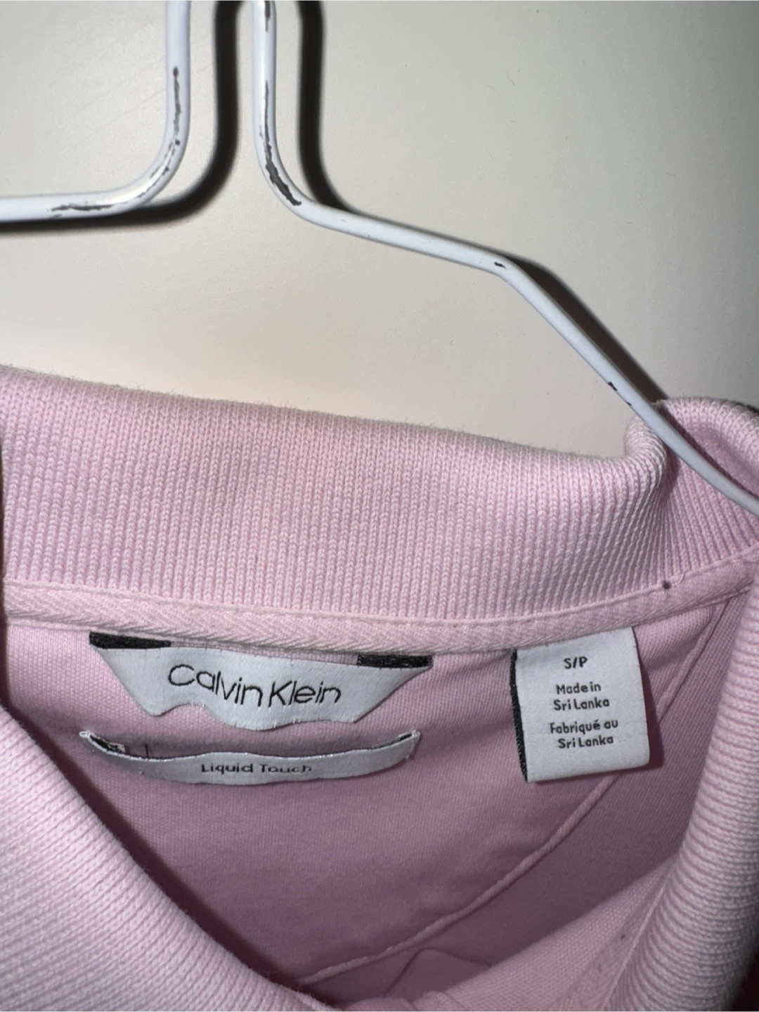 Calvin Klein Pink Polo Shirt - Size S/P - photo 3