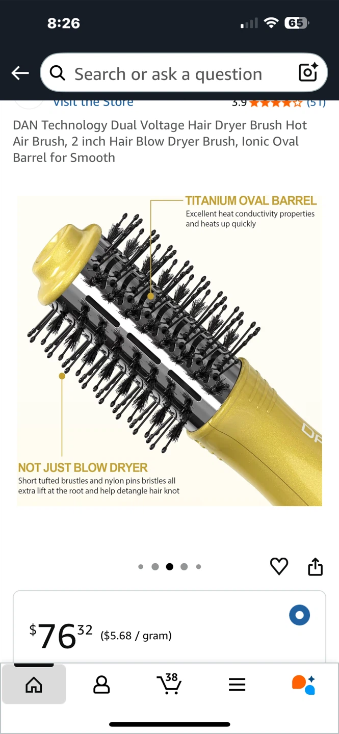 DAN Technology 2 Inch Hot Air Brush - photo 3