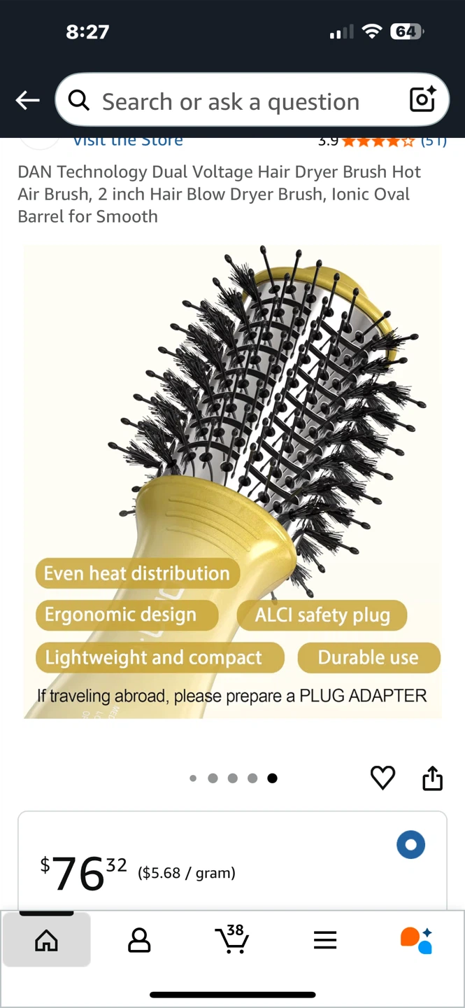 DAN Technology 2 Inch Hot Air Brush - photo 2