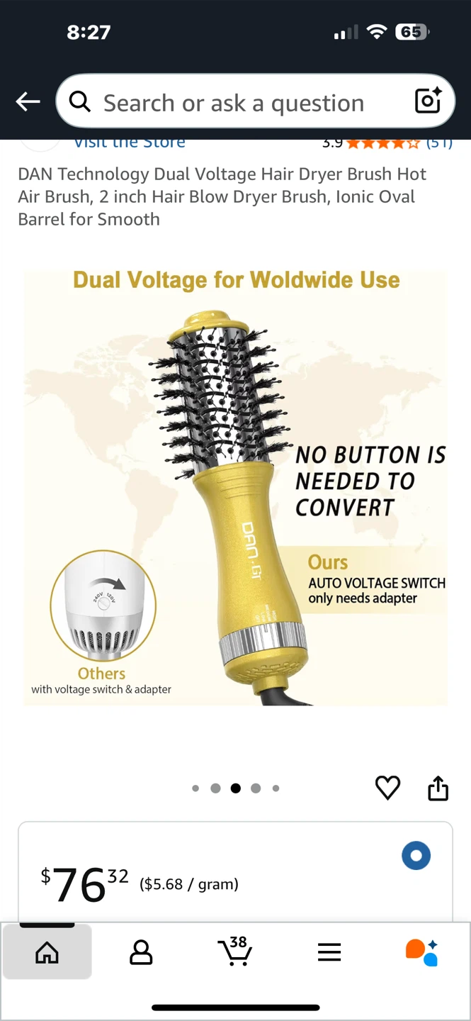 DAN Technology 2 Inch Hot Air Brush - photo 5