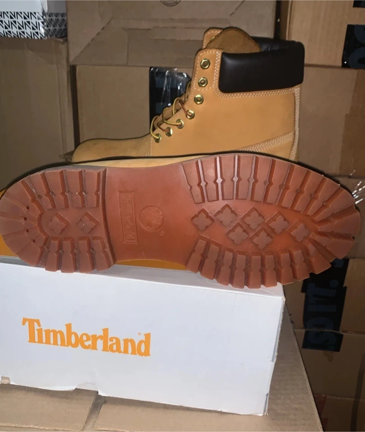 Timberland 6 Inch Premium Waterproof Boots Wheat Nubuck Size 11 - photo 2