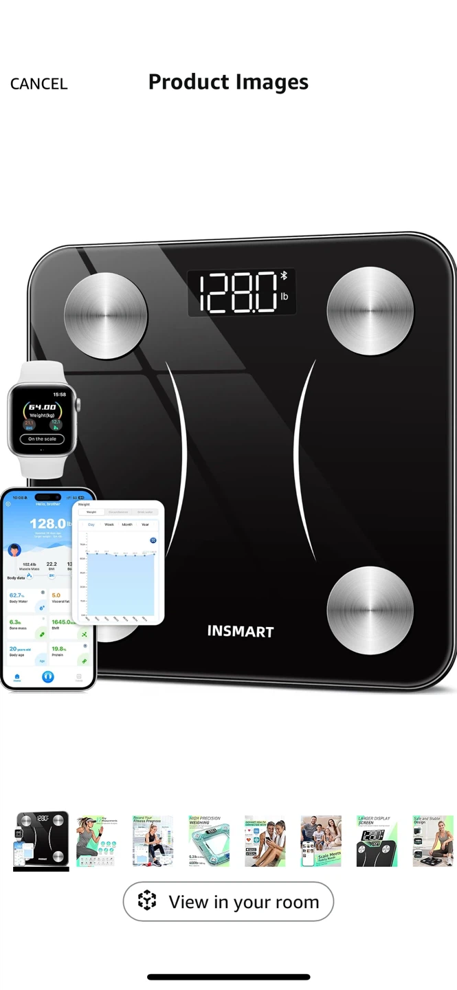 INSMART Body Fat Scale Model 260H