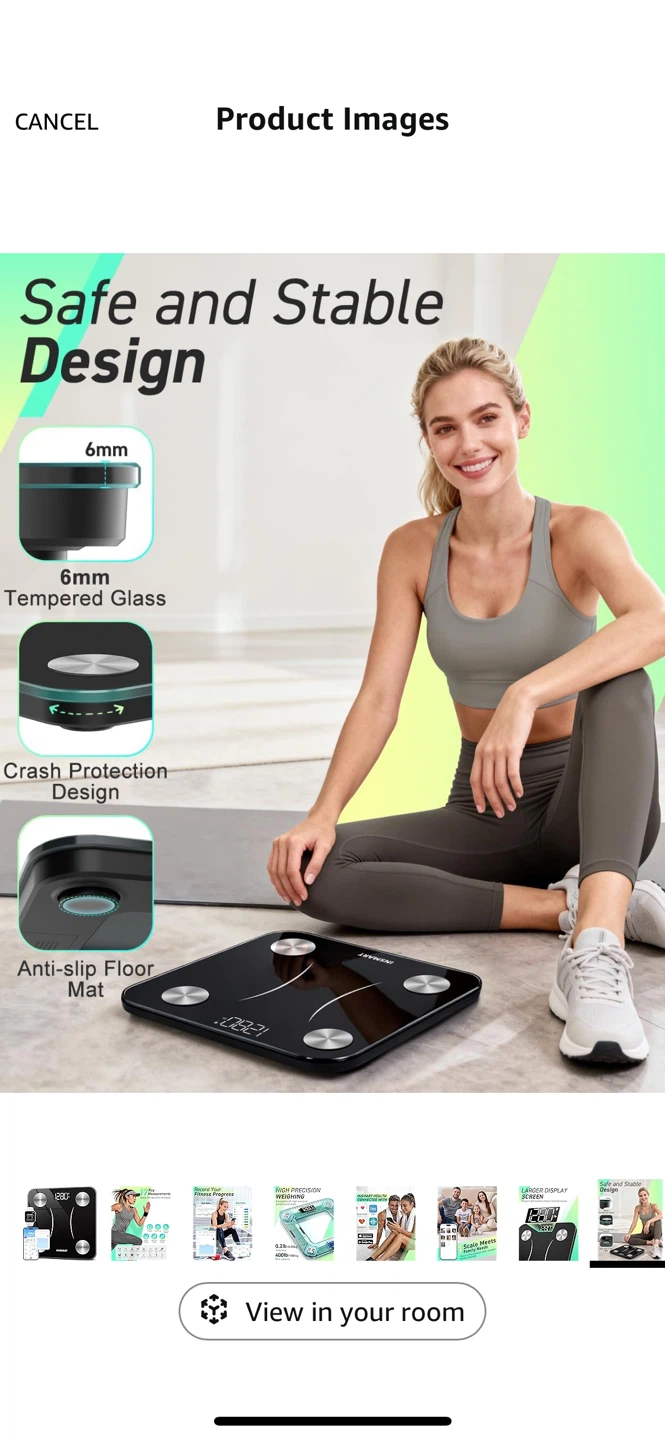 INSMART Body Fat Scale Model 260H - photo 3