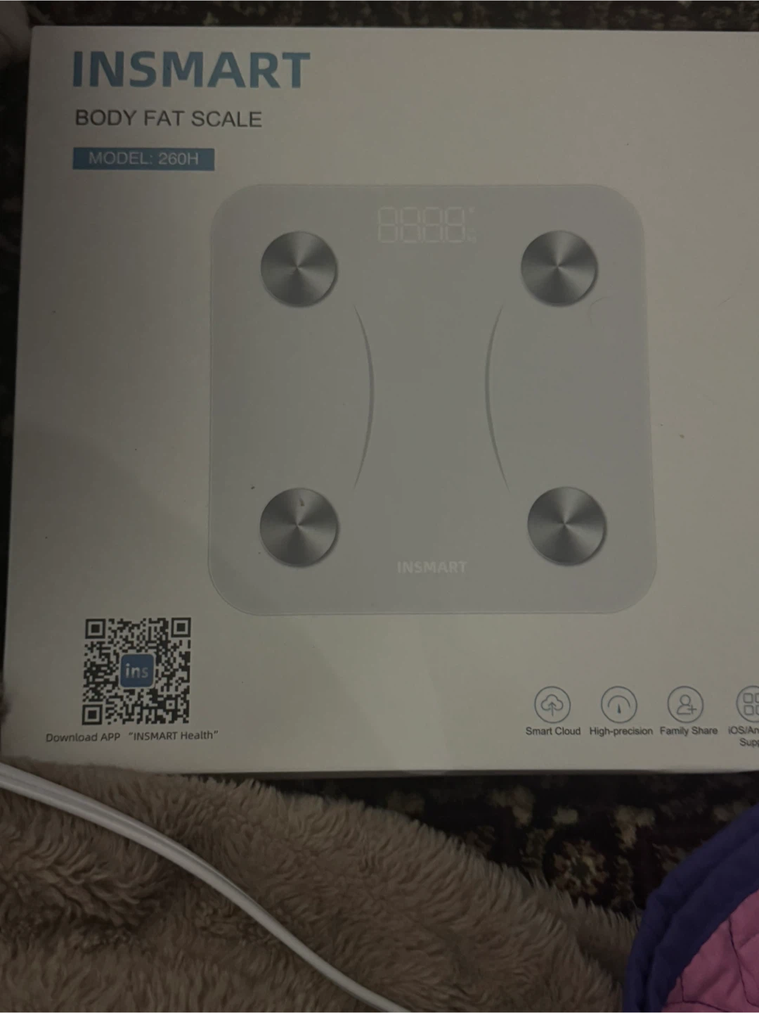 INSMART Body Fat Scale Model 260H - photo 4