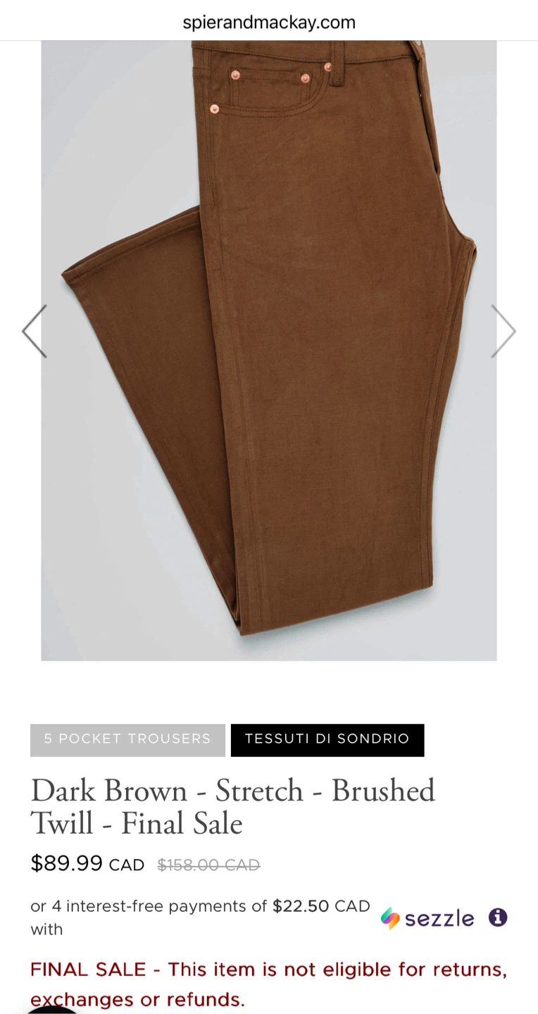 Spier & Mackay trouser - photo 5