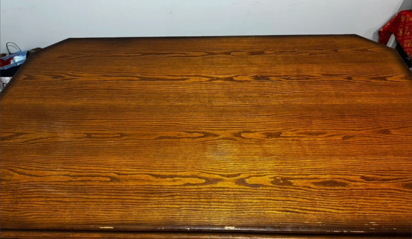 Wooden Dining Table and 4 Chairs Set - photo 2