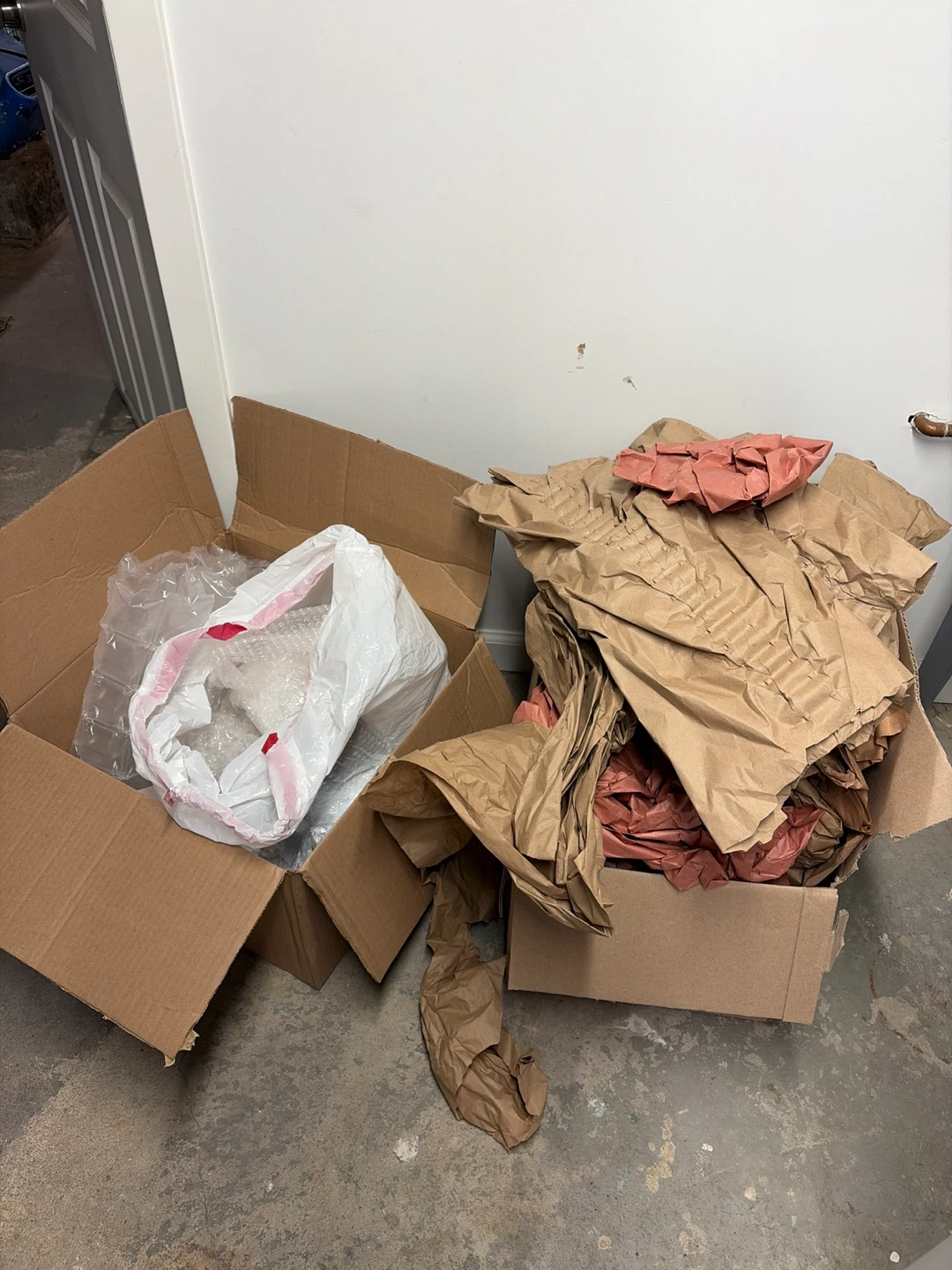 Free packaging materials