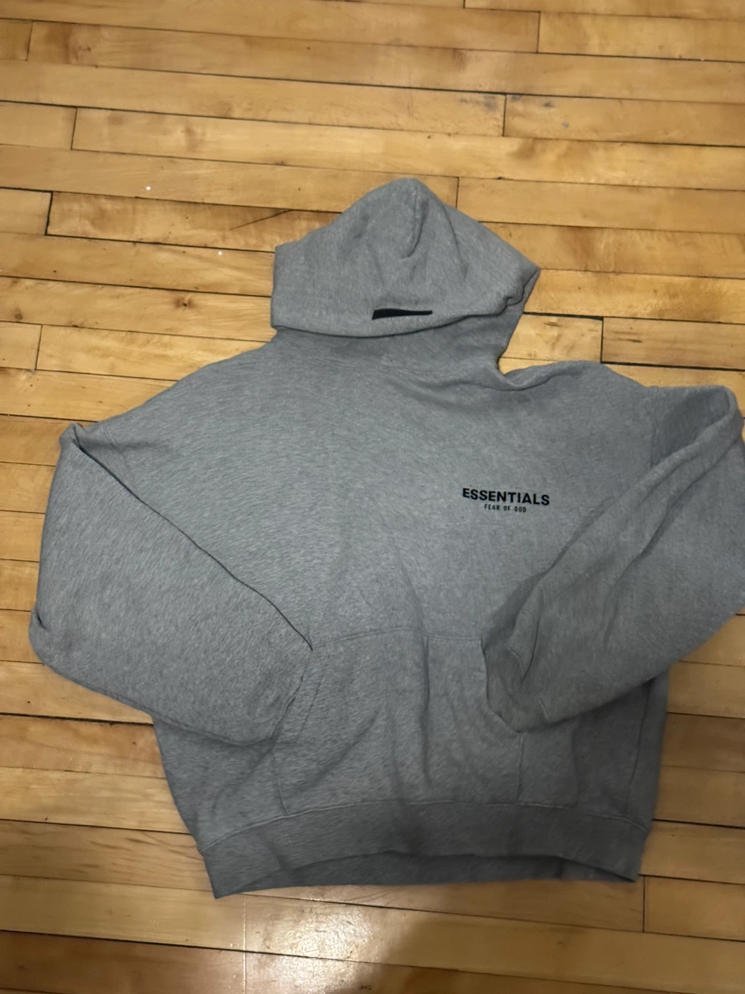 ESSENTIALS Fear of God Grey Hoodie - Size M