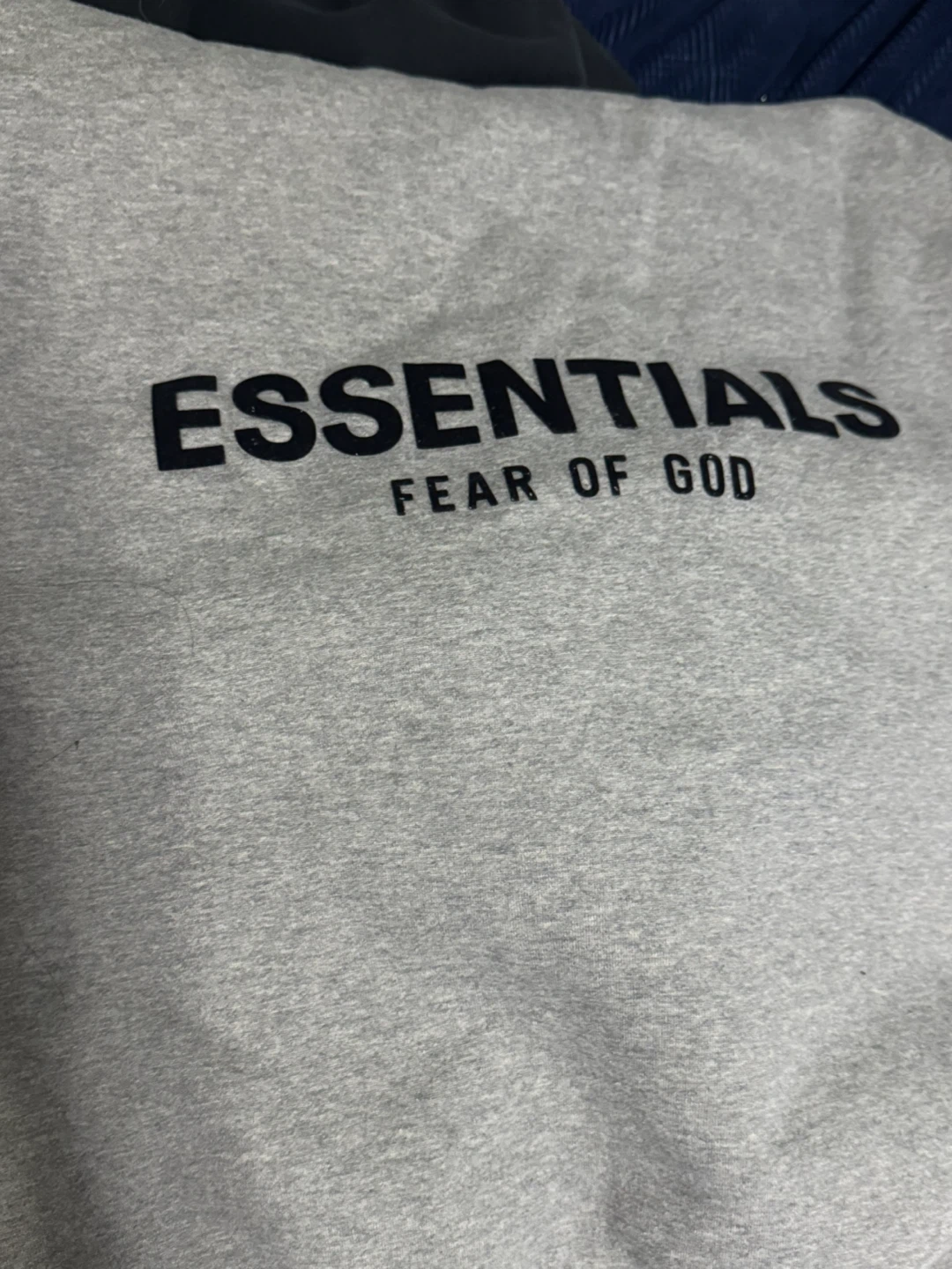 ESSENTIALS Fear of God Grey Hoodie - Size M - photo 2
