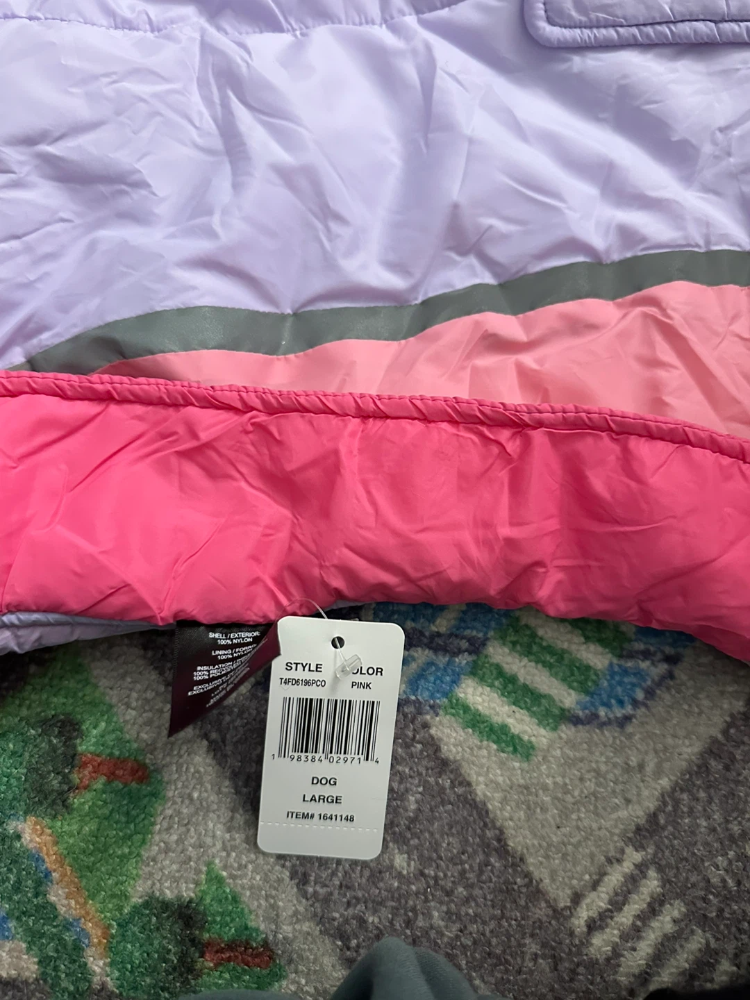 32 Degrees Heat Dog Jacket - Pink, Size L - photo 2