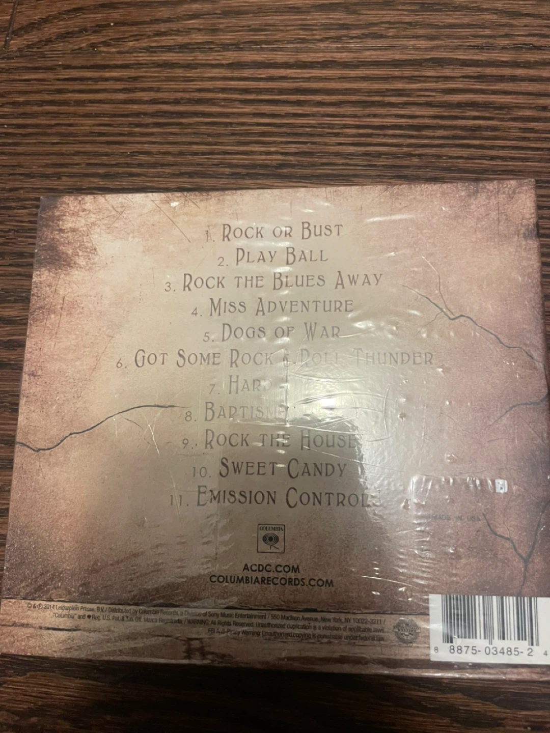 AC/DC Rock or Bust CD - photo 2