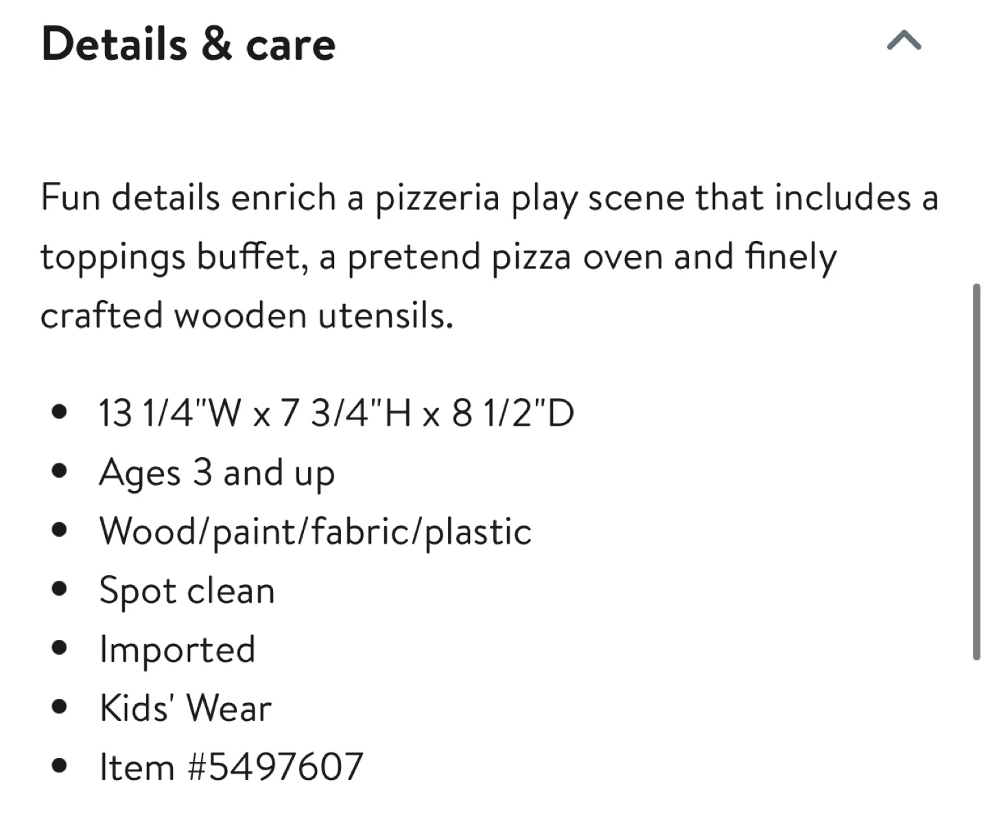 Melissa & Doug Top & Bake Wooden Pizza Counter Playset - photo 3