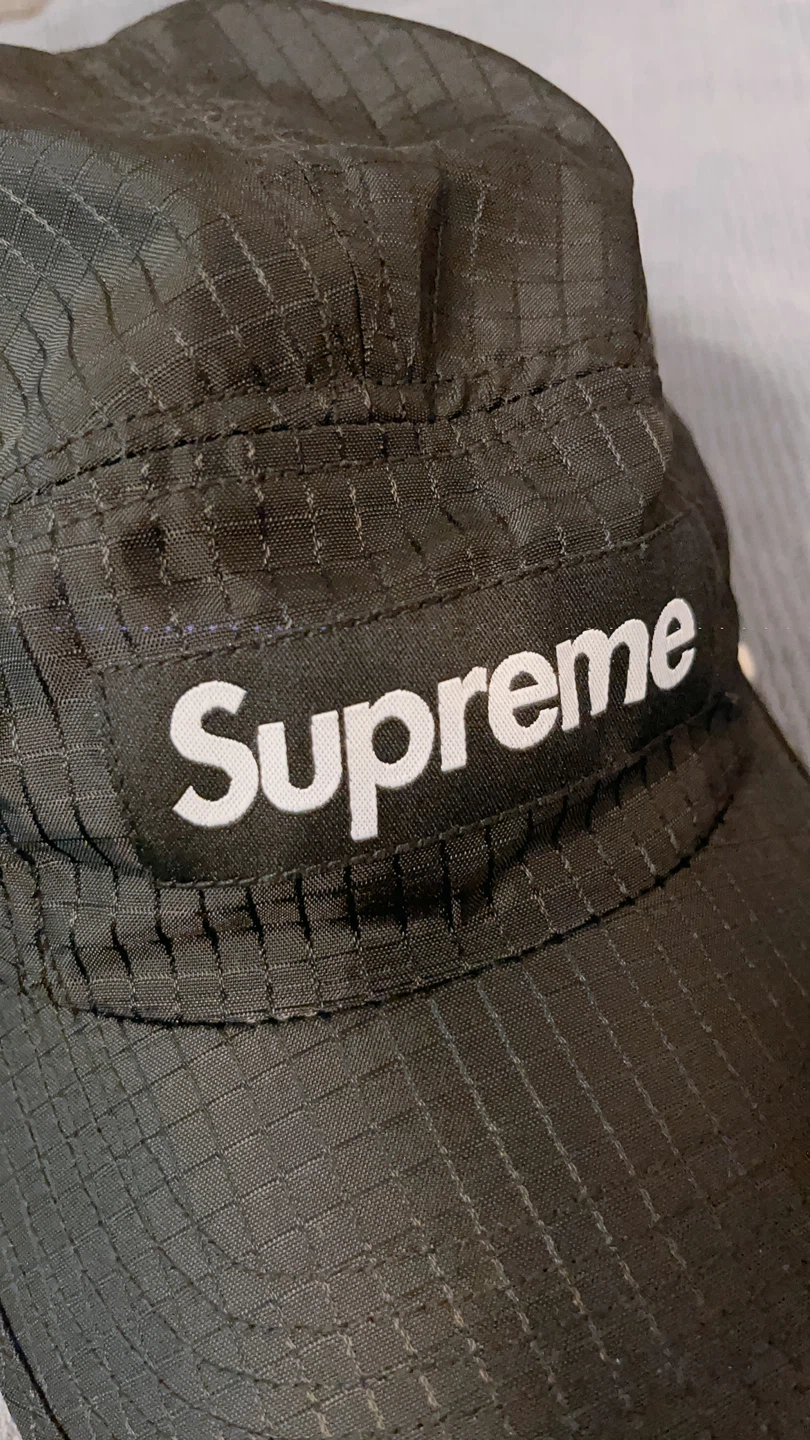 Supreme Camp Cap - Black - photo 2