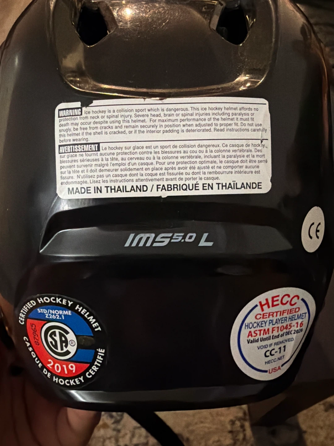 Bauer IMS 5.0 Hockey Helmet - Size L from Pro Hockey Life - photo 2