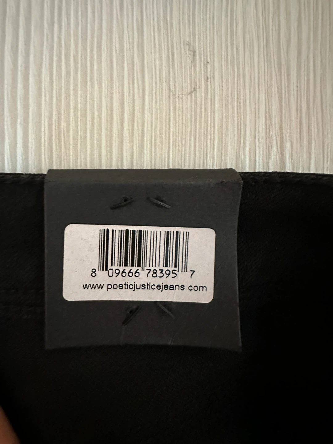 Poetic Justice Lexi Bootcut Jeans - Rinse Black - Size 32 - photo 3