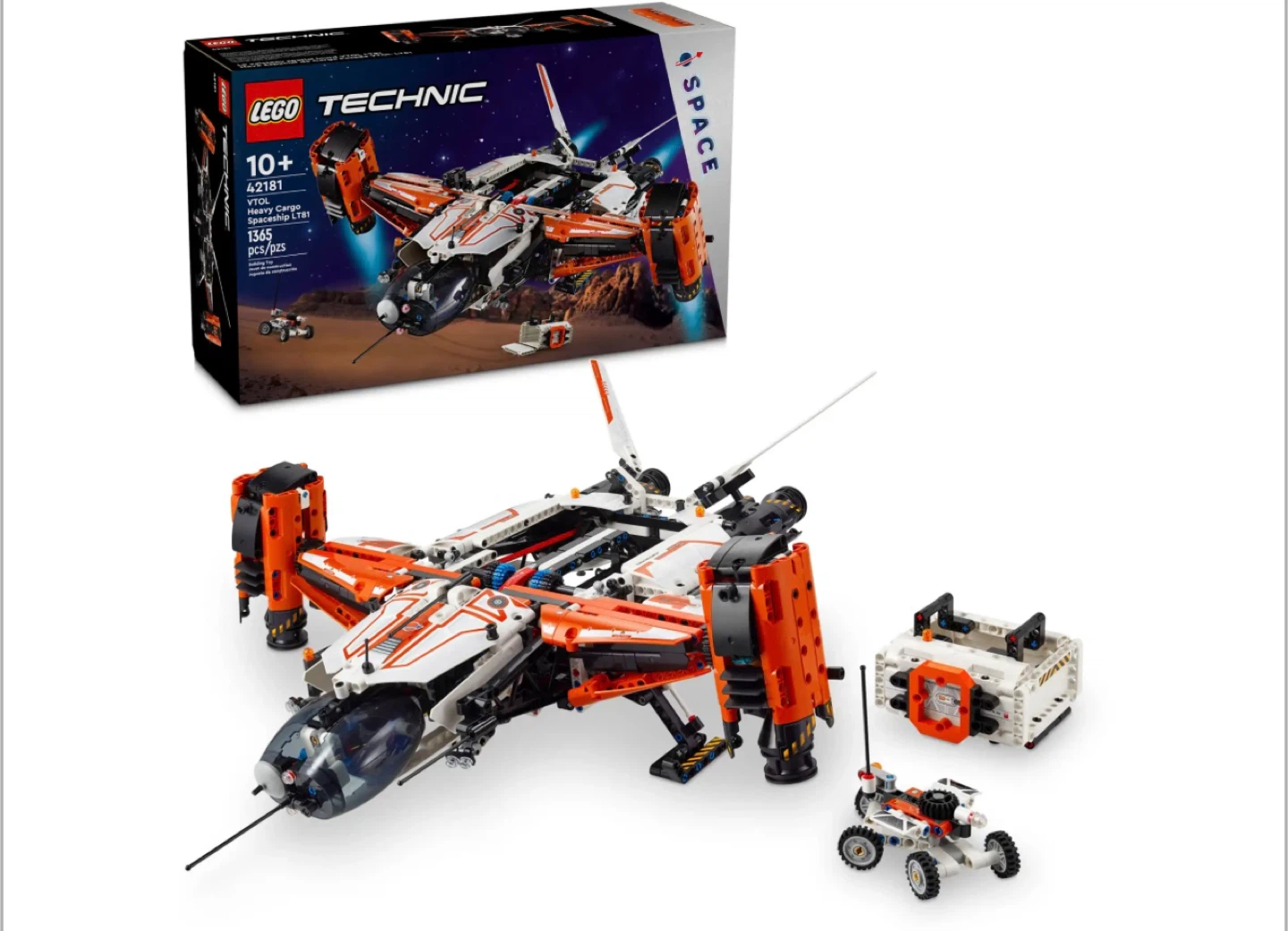 LEGO Technic VTOL Heavy Cargo Spaceship Set 42151 - photo 5