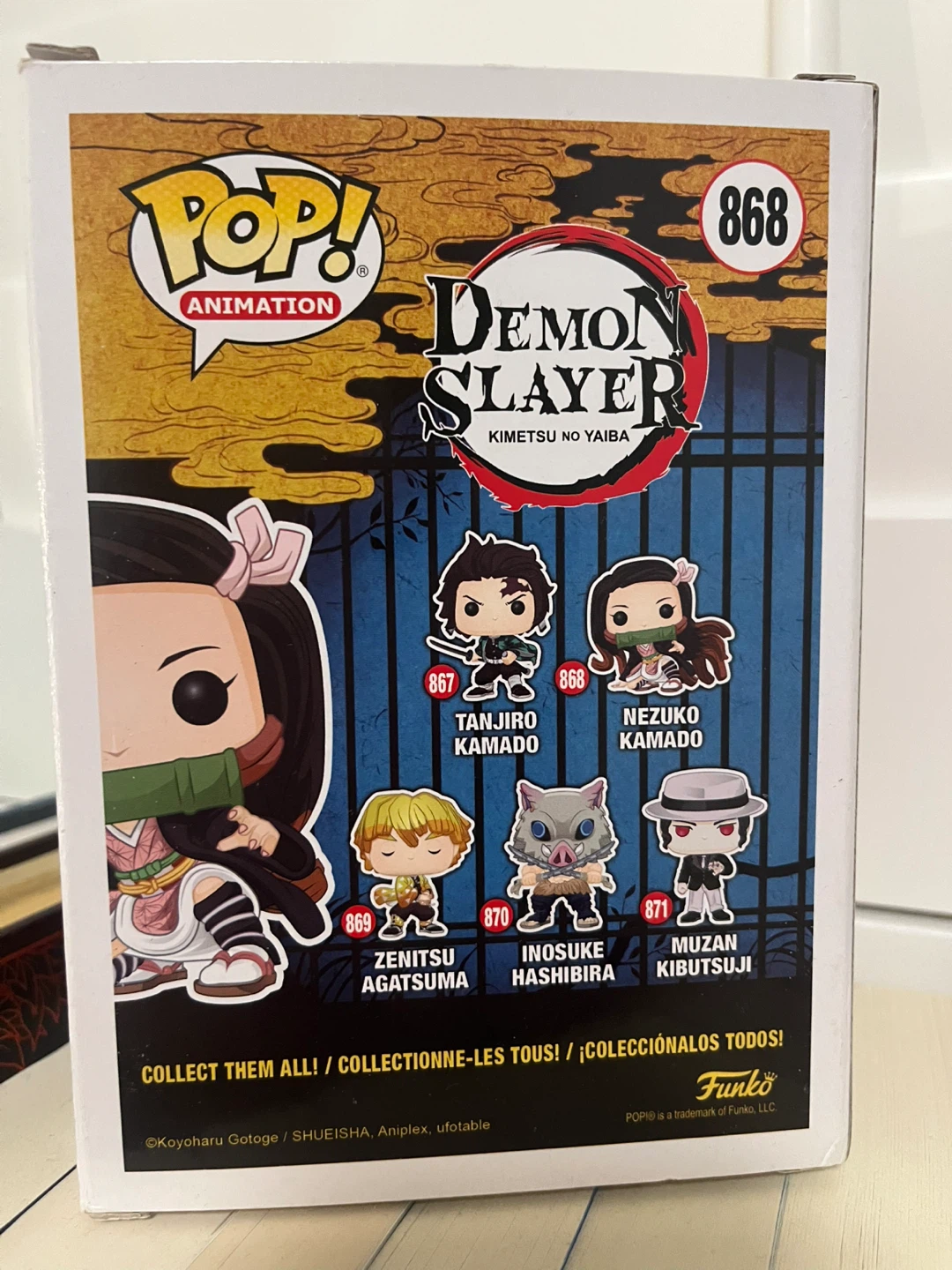 Funko Pop! Demon Slayer Nezuko Kamado #868 Vinyl Figure - photo 3