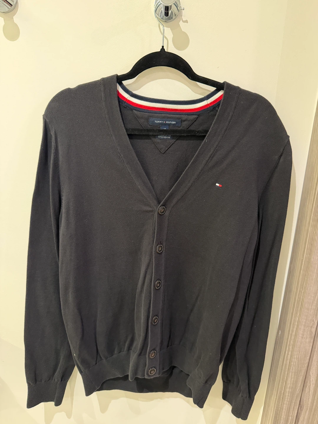 Tommy Hilfiger Men's Cardigan Sweater - Size L