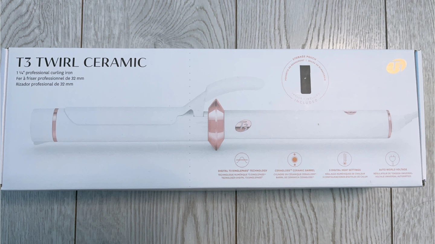 T3 Twirl Ceramic 1 1/4 Professional Curling Iron
