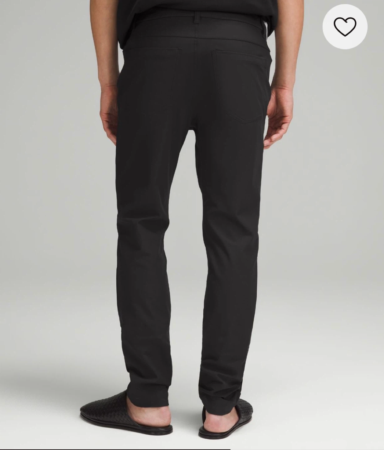 2 Pairs of Lululemon ABC Pants Slim Fit Black Men's Size 32/30