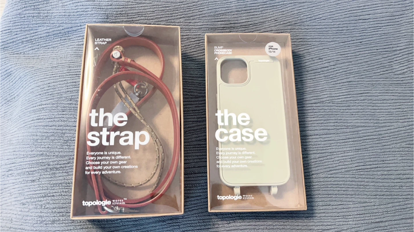 Topologie Phone Case & Leather Strap for iPhone 13/14