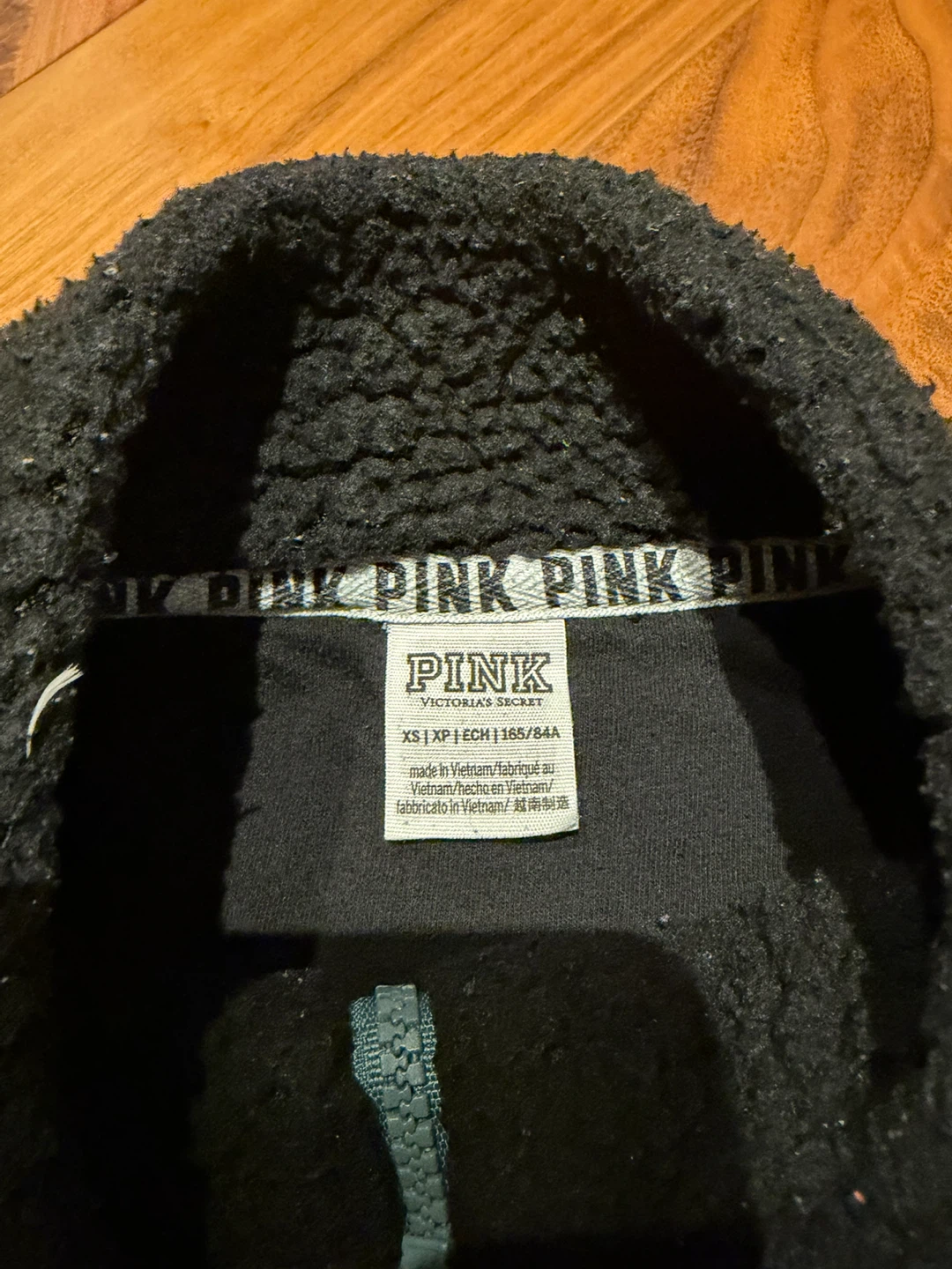 Victoria's Secret PINK Sherpa Fleece Jacket XS - photo 3