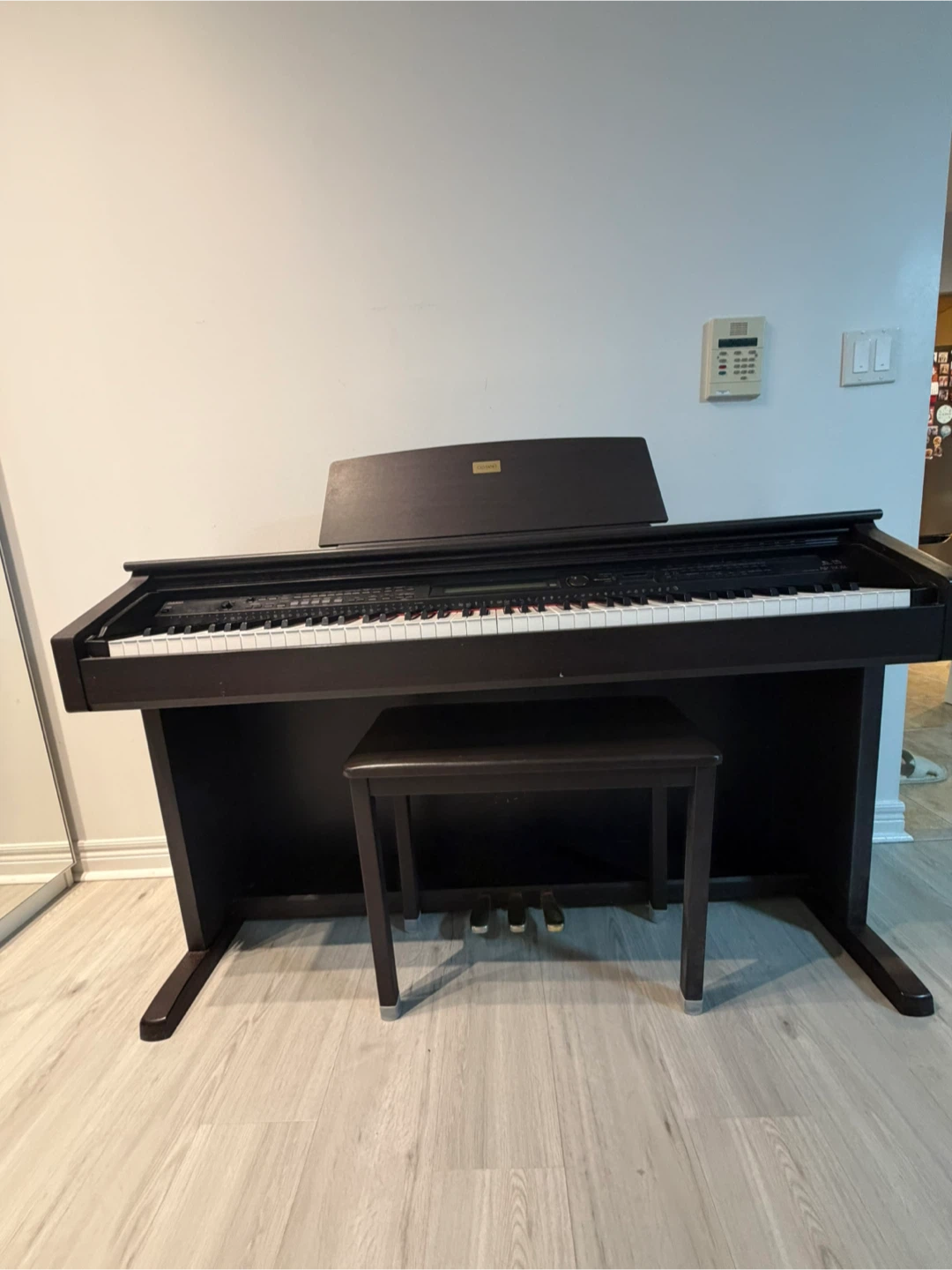 Casio Digital Piano Ap-80r with Bench