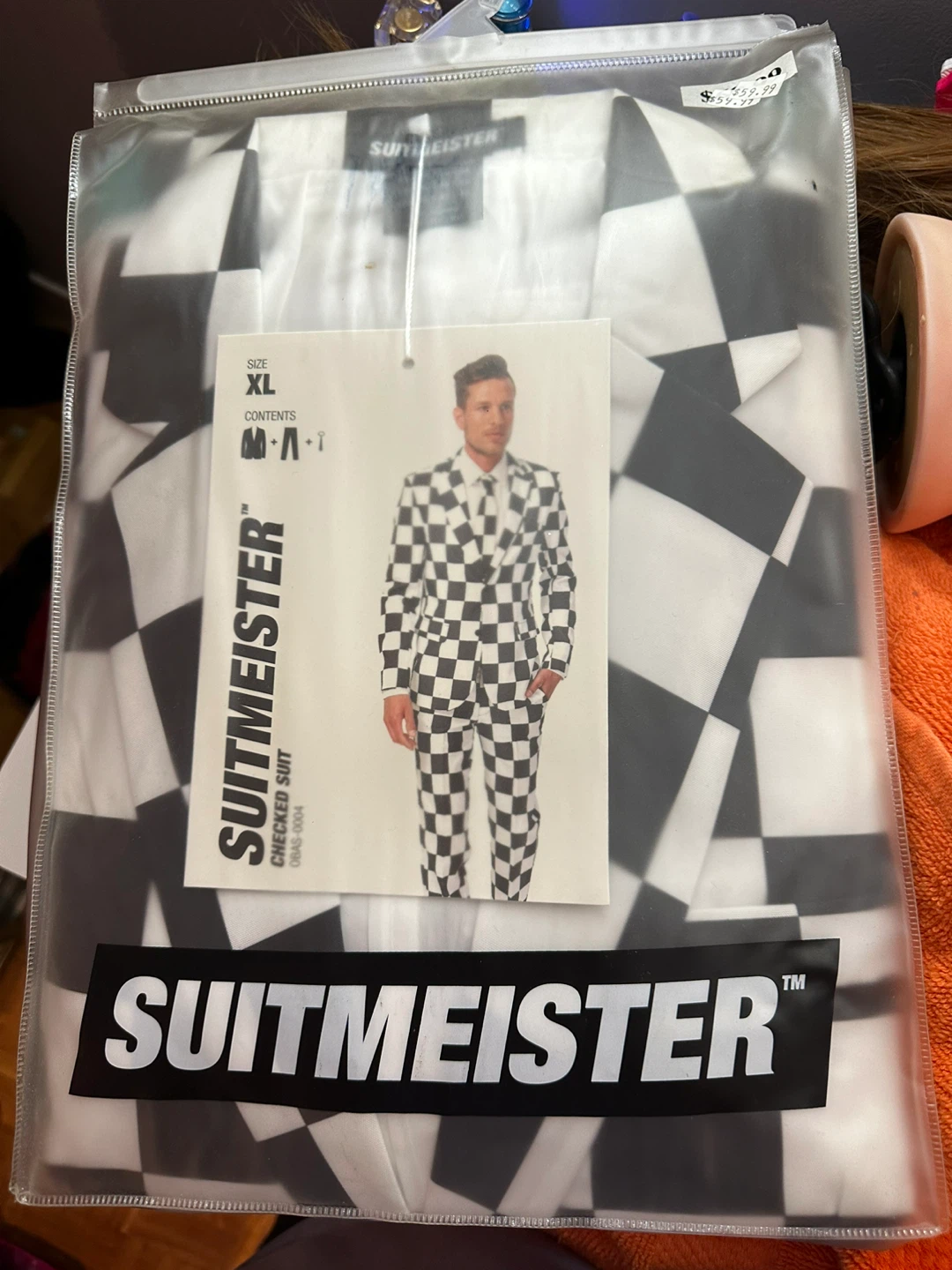 Suitmeister Checked Suit - XL
