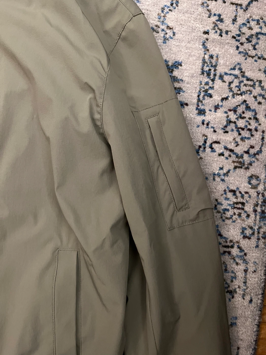 Zara Bomber Jacket - Olive Green - Men's Medium - photo 3