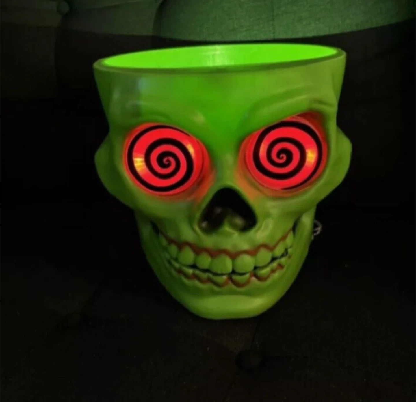 Target 8" Light and Sound Skull Candy Bowl Halloween