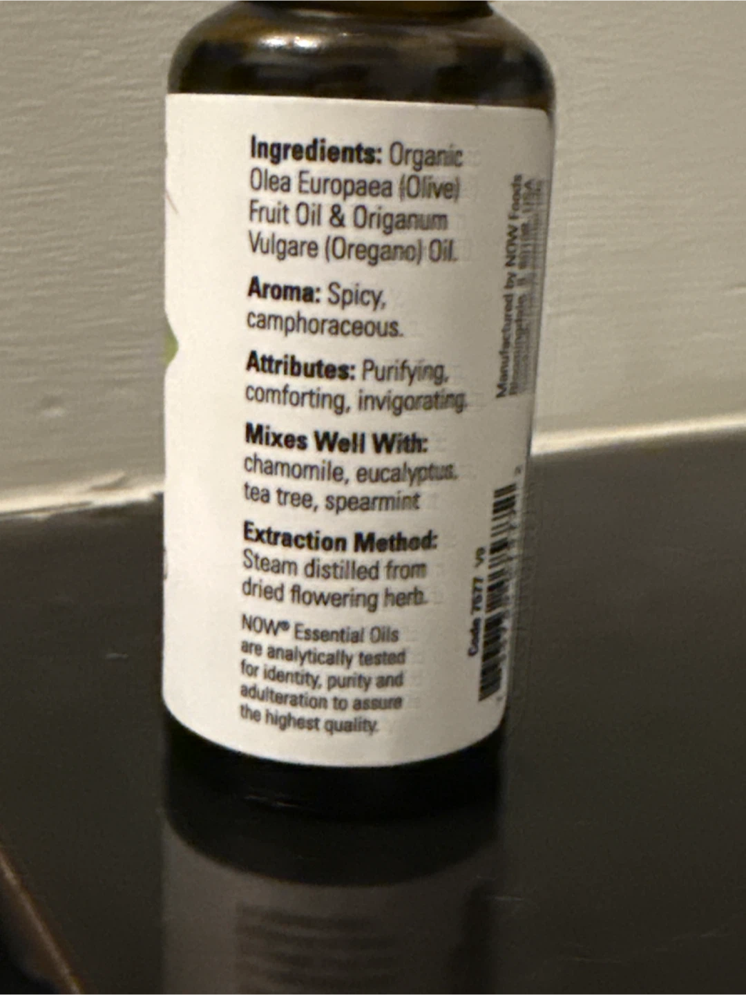 NOW Solutions Oil of Oregano Essential Oil Blend - photo 2