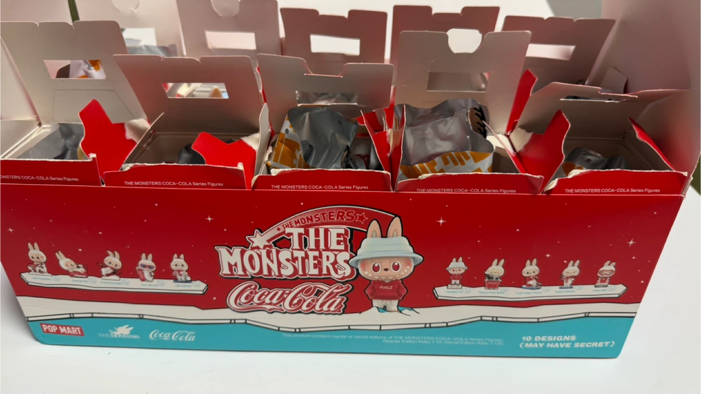 Pop Mart The Monsters Coca-Cola Series Blind Box Figures