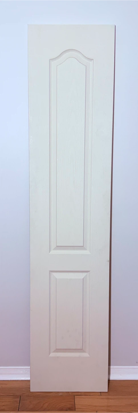 NEW 2 Panels Arch Textured Hollow Core Door 18"X80"