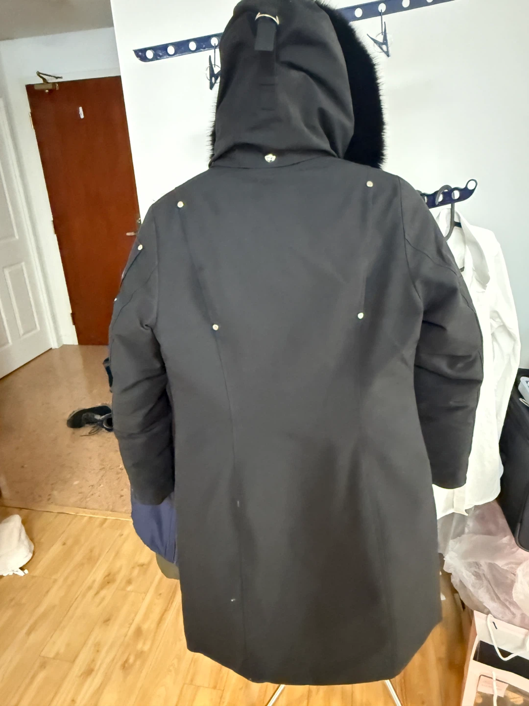Moose Knuckles Women’s Black Long Down Jacket - photo 2