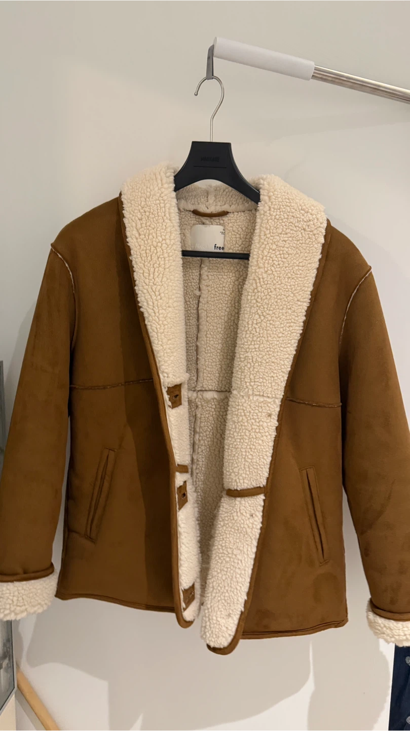 Wilfred Free Sherpa Lined Jacket - Size XS