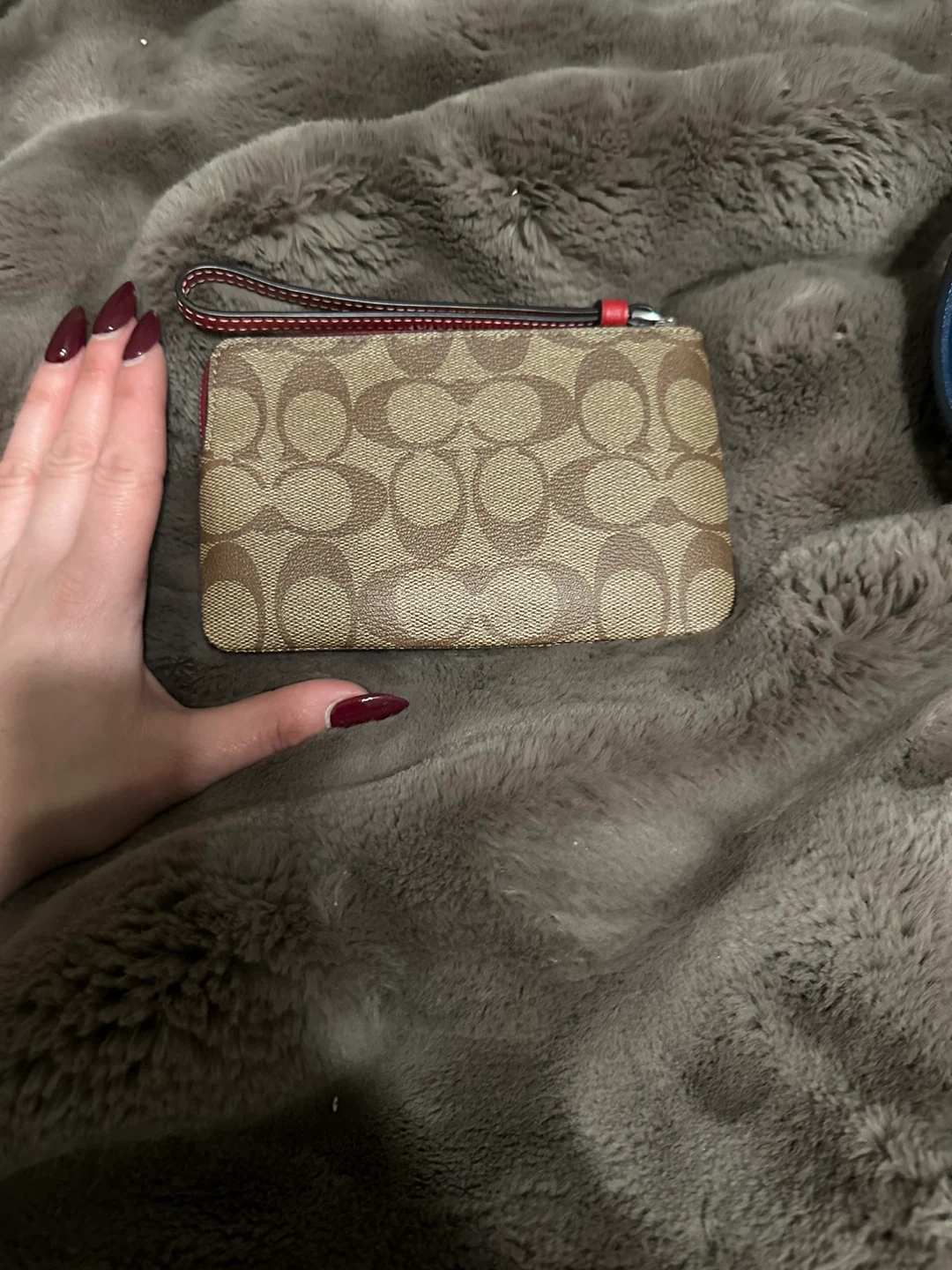 Coach Strawberry Print Wristlet - photo 2