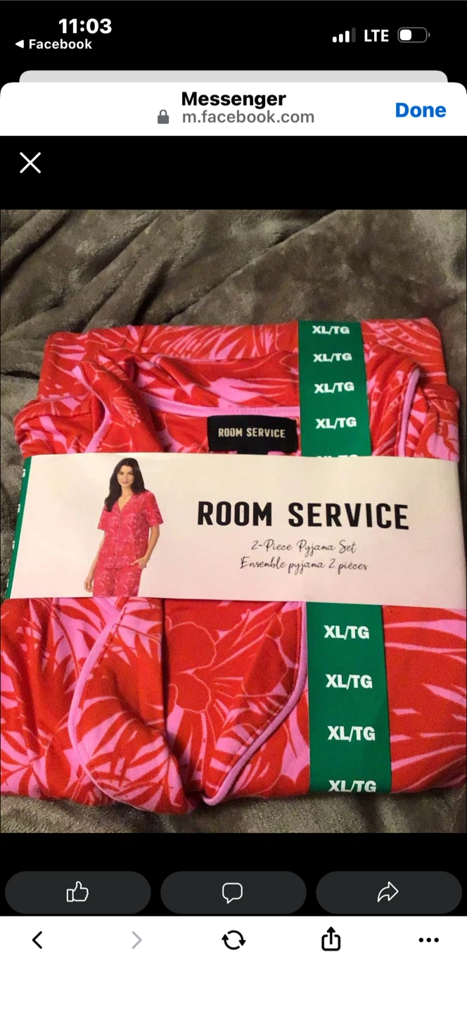 Room Service 2-Piece Pyjama Set XL/TG - photo 2