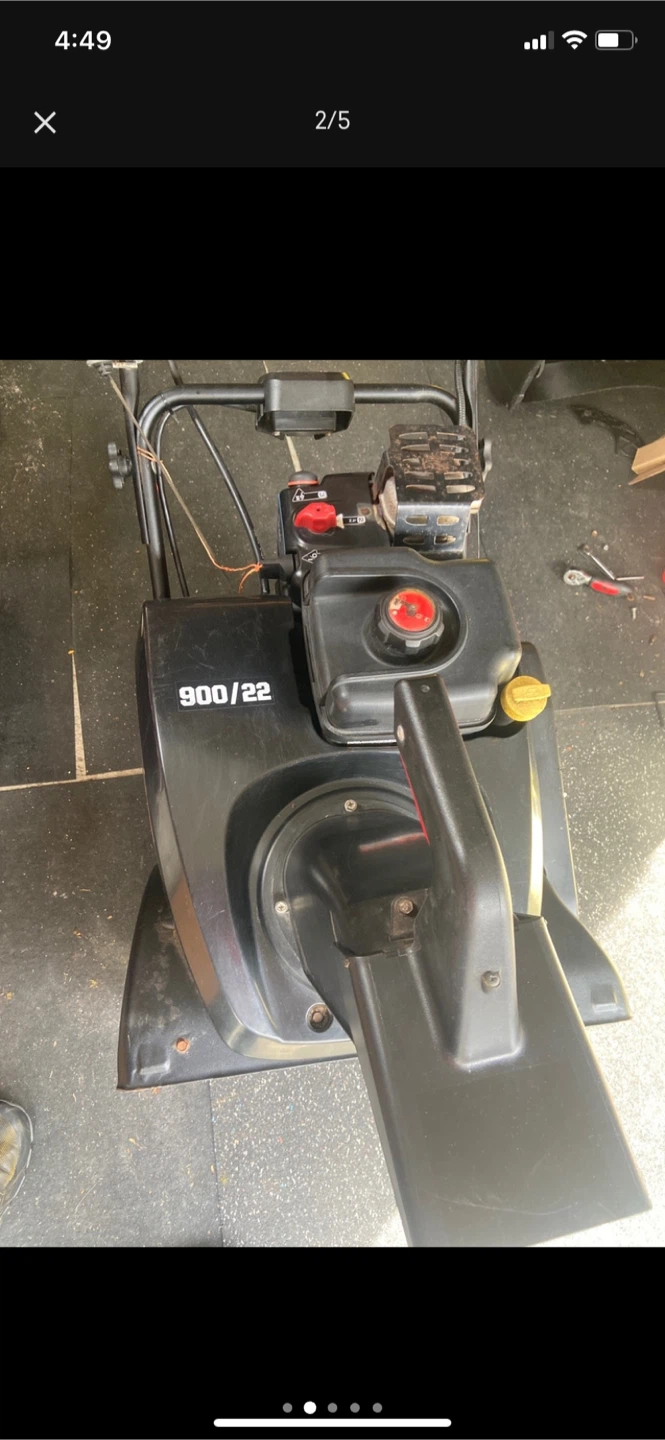 Craftsman 900/22 Snowblower - photo 3